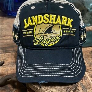 Margaritaville Navy and Yellow Cap